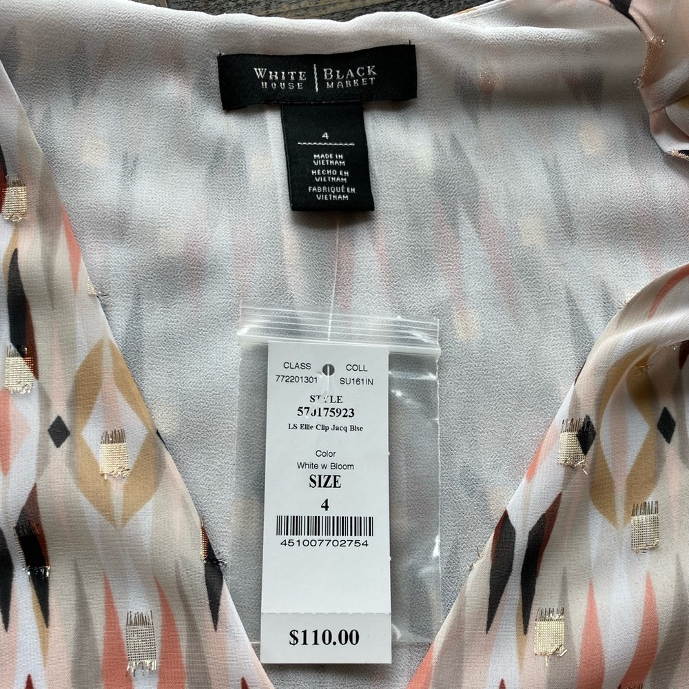 White House black market top! - Picture 2 of 2